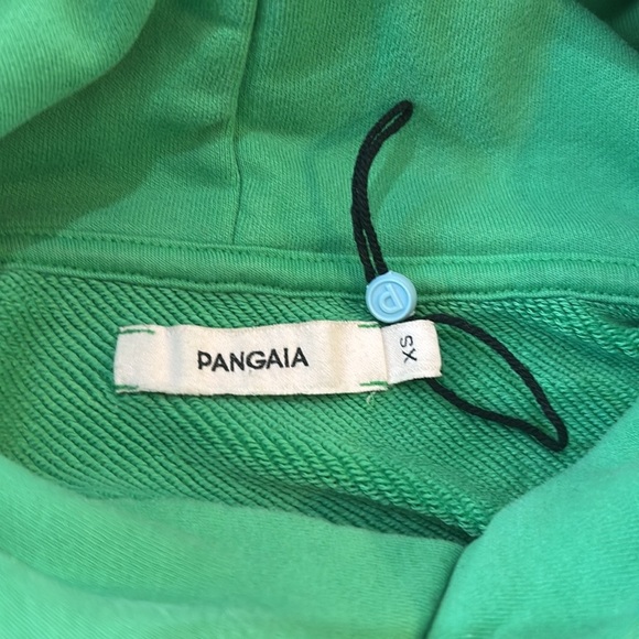 Pangaia 365 Heavy Weight Organic Cotton Hoodie in Green Size Extra Small - Picture 5 of 9